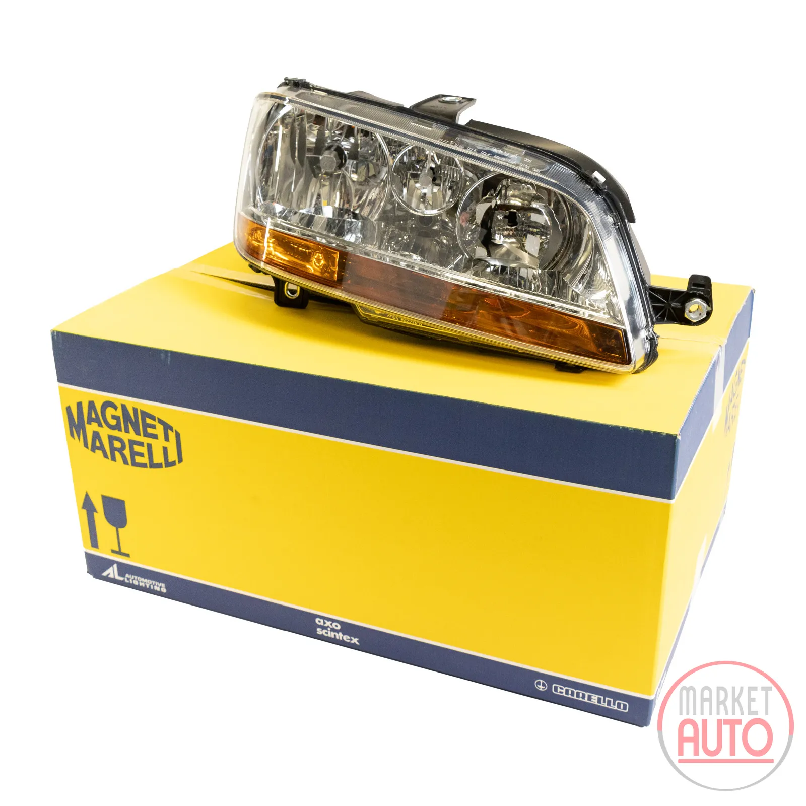 Scheinwerfer vorne rechts H7 H1+ Nebel Magneti Marelli