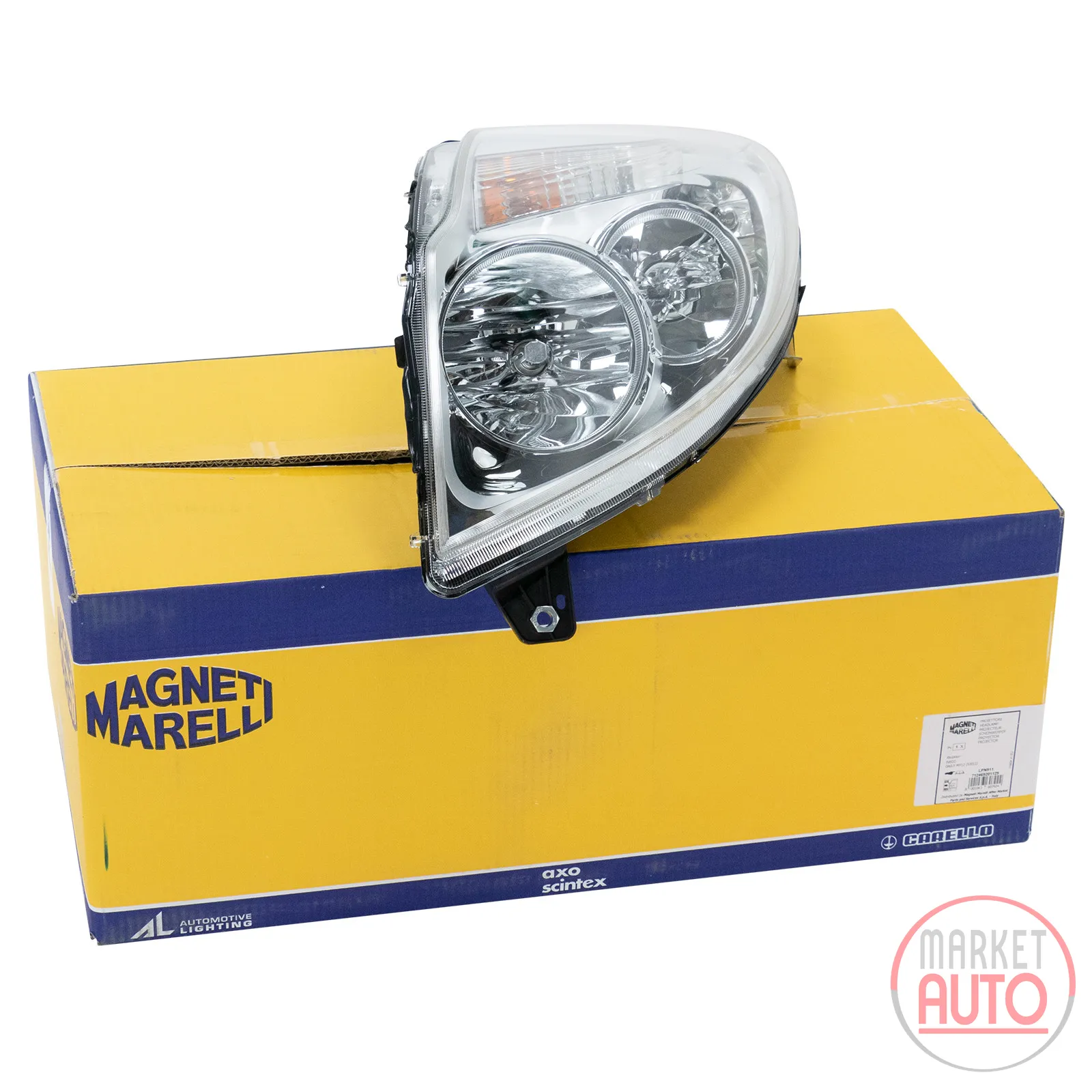 Scheinwerfer rechts ohne Nebel Magneti Marelli