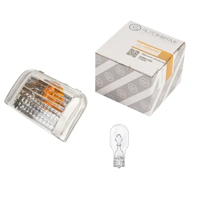 Blinkerkappe rechts im Spiegel für 16 Watt Blinker + Glassockellampe 16W Birne