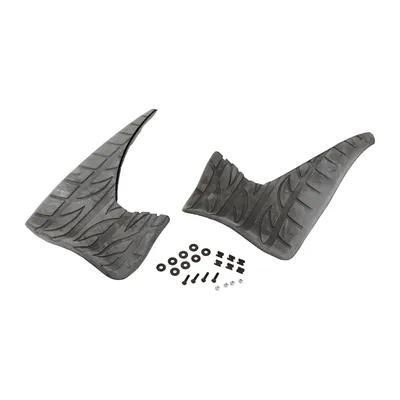Schmutzfänger 2er-Set für hinten, Reifendesign