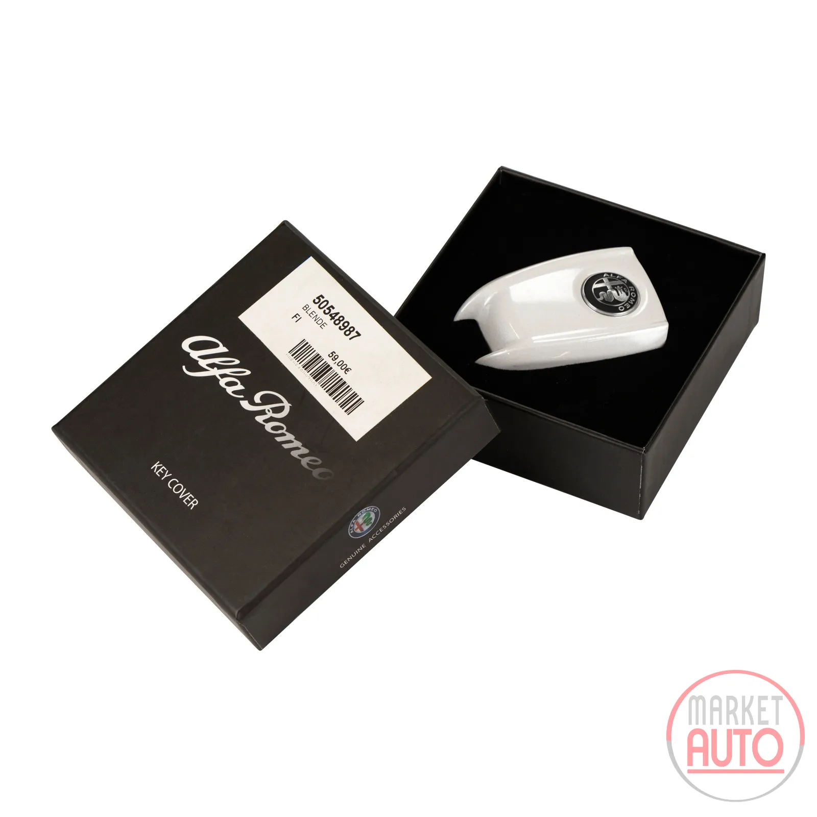 Schlüsselcover Bianco Trofeo (silber)
