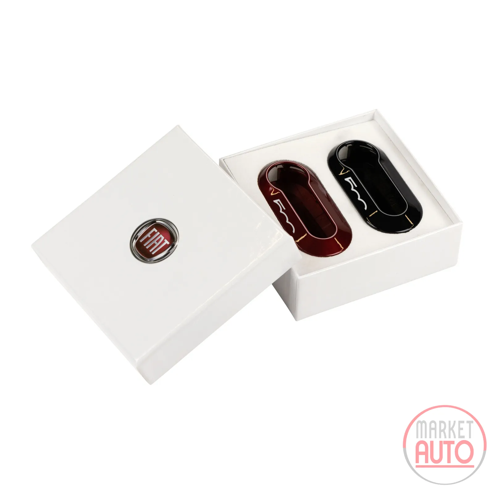 Schlüsselcover Set Fiat 500 Logo