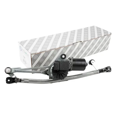 Wischergestänge mit Motor