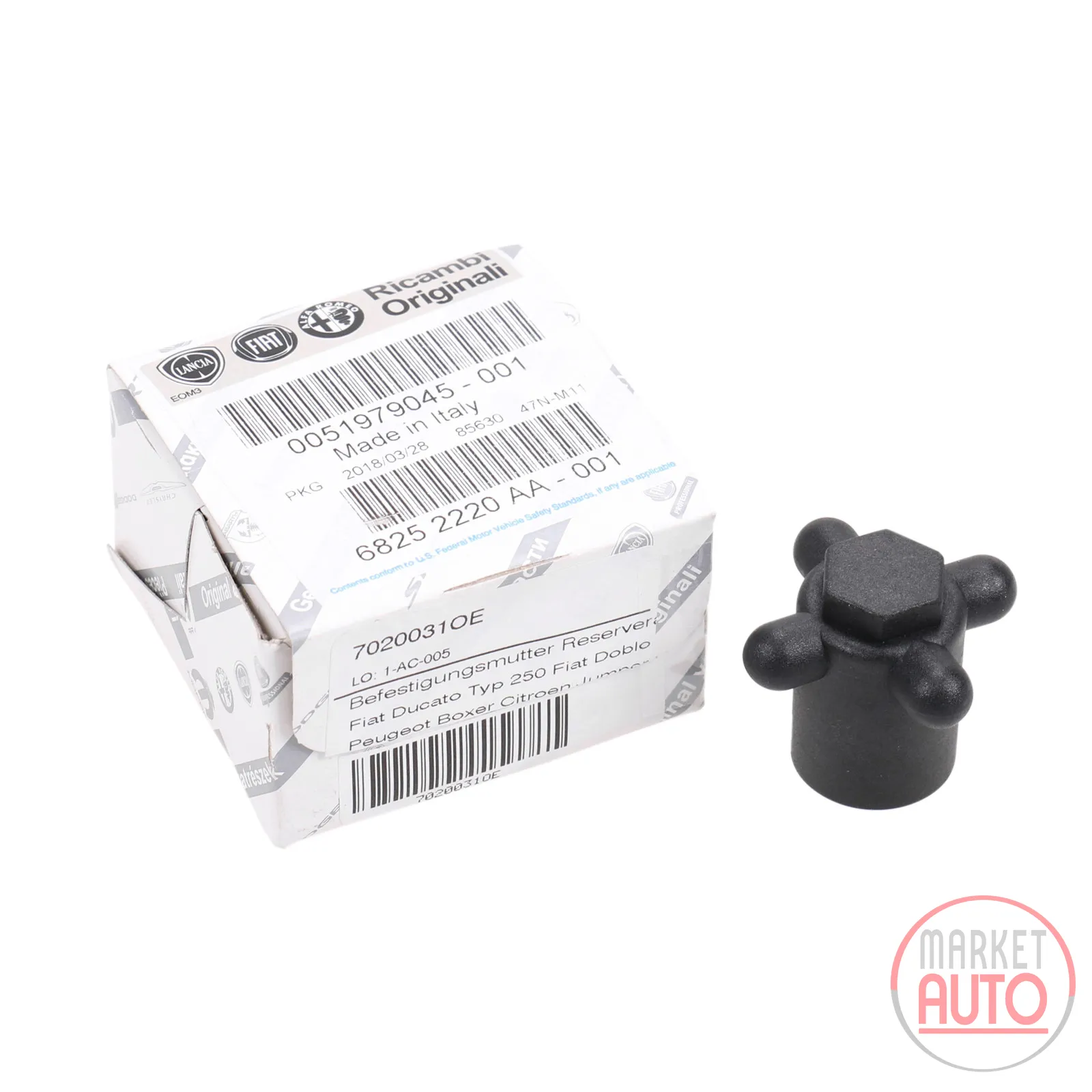 Befestigungsmutter Reserverad