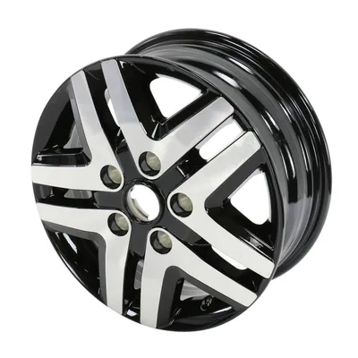 Leichtmetall Felge schwarz silber 16" original
