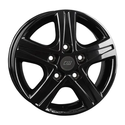 Leichtmetallfelge 15 Zoll Borbet CWD Black Glossy