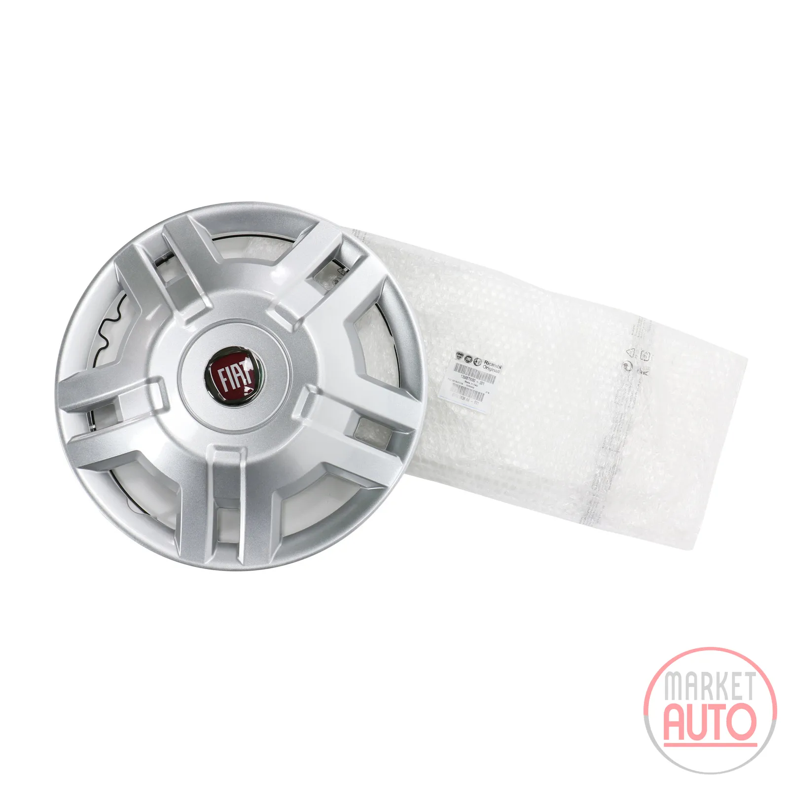 Radkappe 15 Zoll Felge Emblem Rot