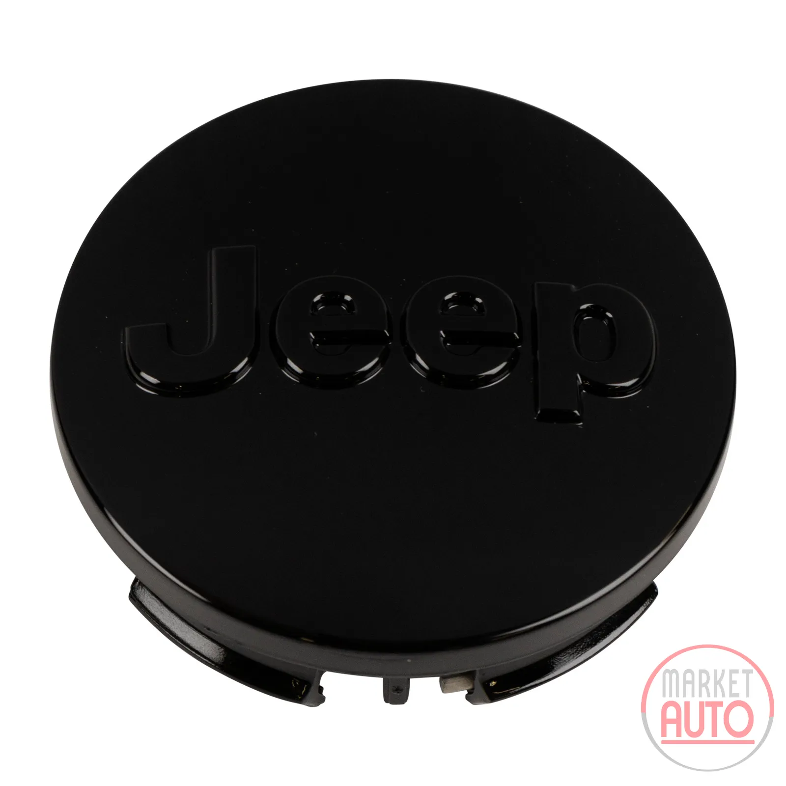 Radnabendeckel "Gloss Black" original Jeep