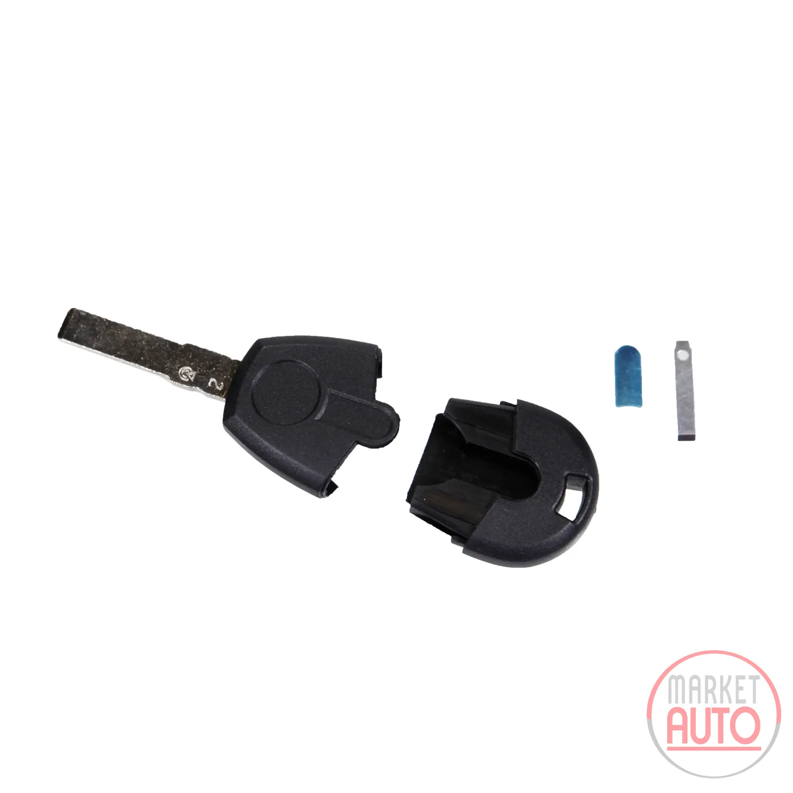 Gehäuse Key Schlüssel *Schwarz/Grau*