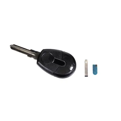 Gehäuse Key Schlüssel rund *Schwarz/Blau*