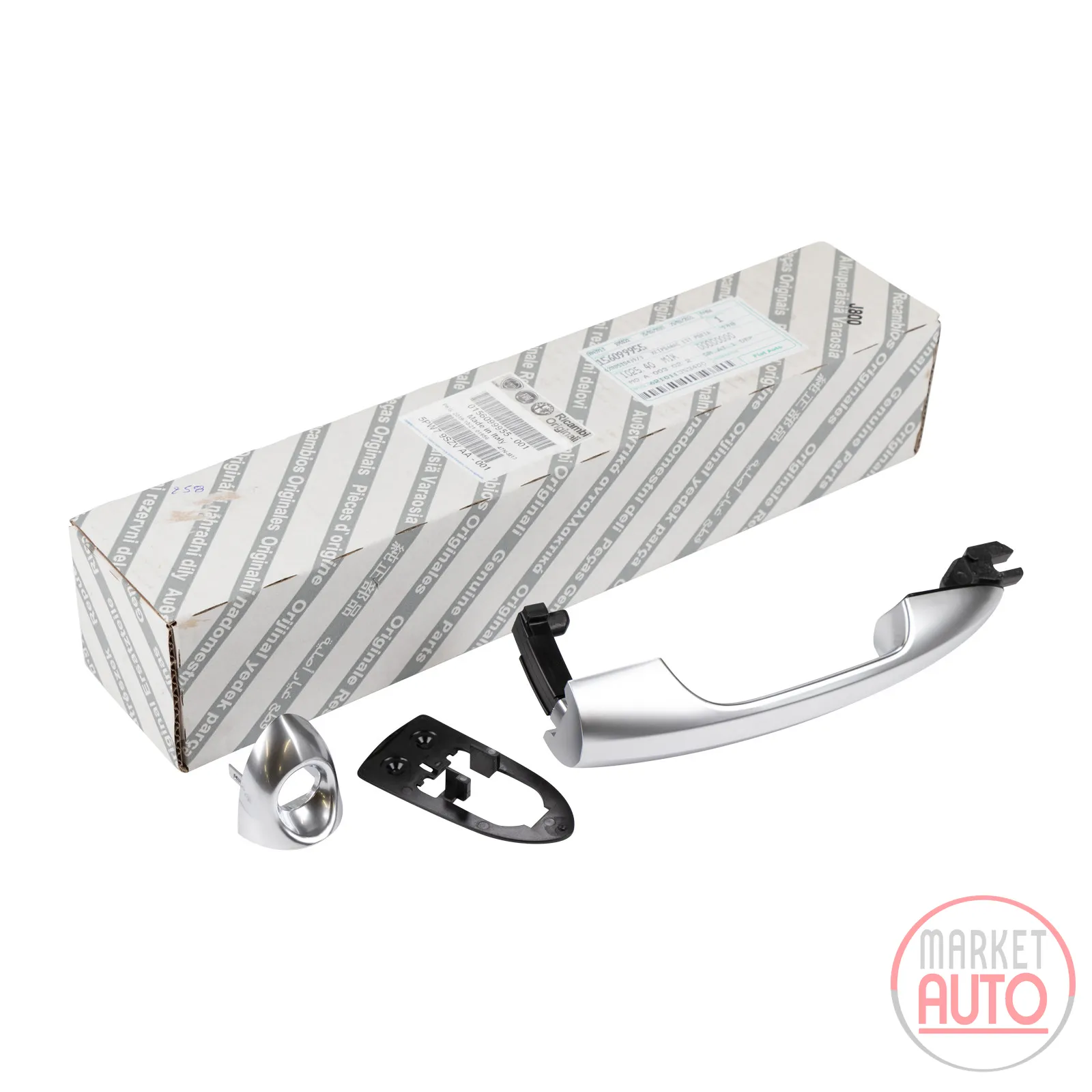 Türgriff vorne links Kunststoff Alu-Look Original FCA (156099955)