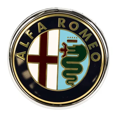 Hecköffnungsmechanismus mit Emblem "Alfa Romeo"