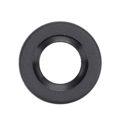 Fensterkurbelrosette schwarz
