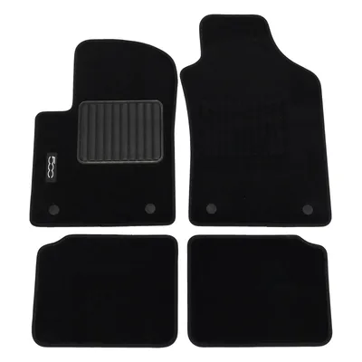 Fussmatten 4er Velour Set mit 500 Emblem