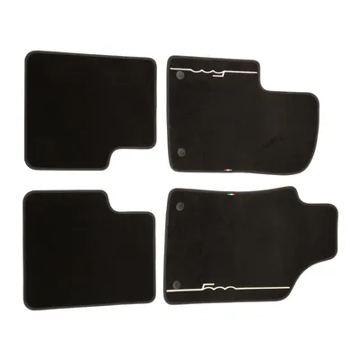 Fussmatten 4er Velour Set mit 500-Logo