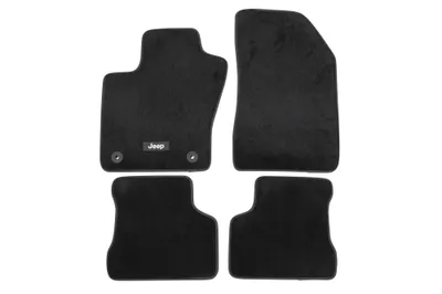 Fußmattensatz 4er-Set aus Velour
