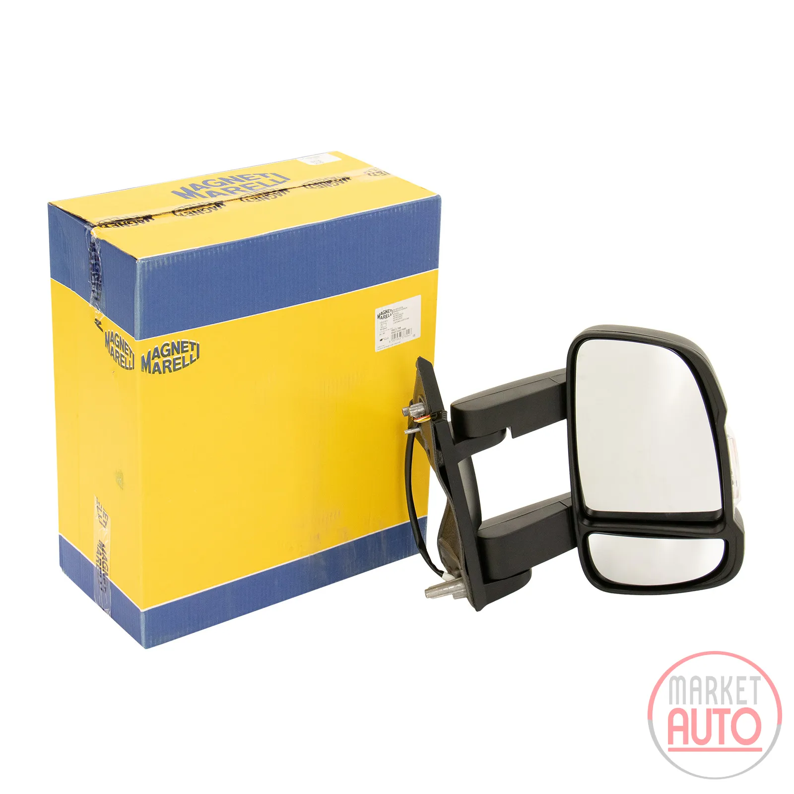 Außenspiegel rechts elektrisch verstellbar 16W medium Spiegelarm Magneti Marelli