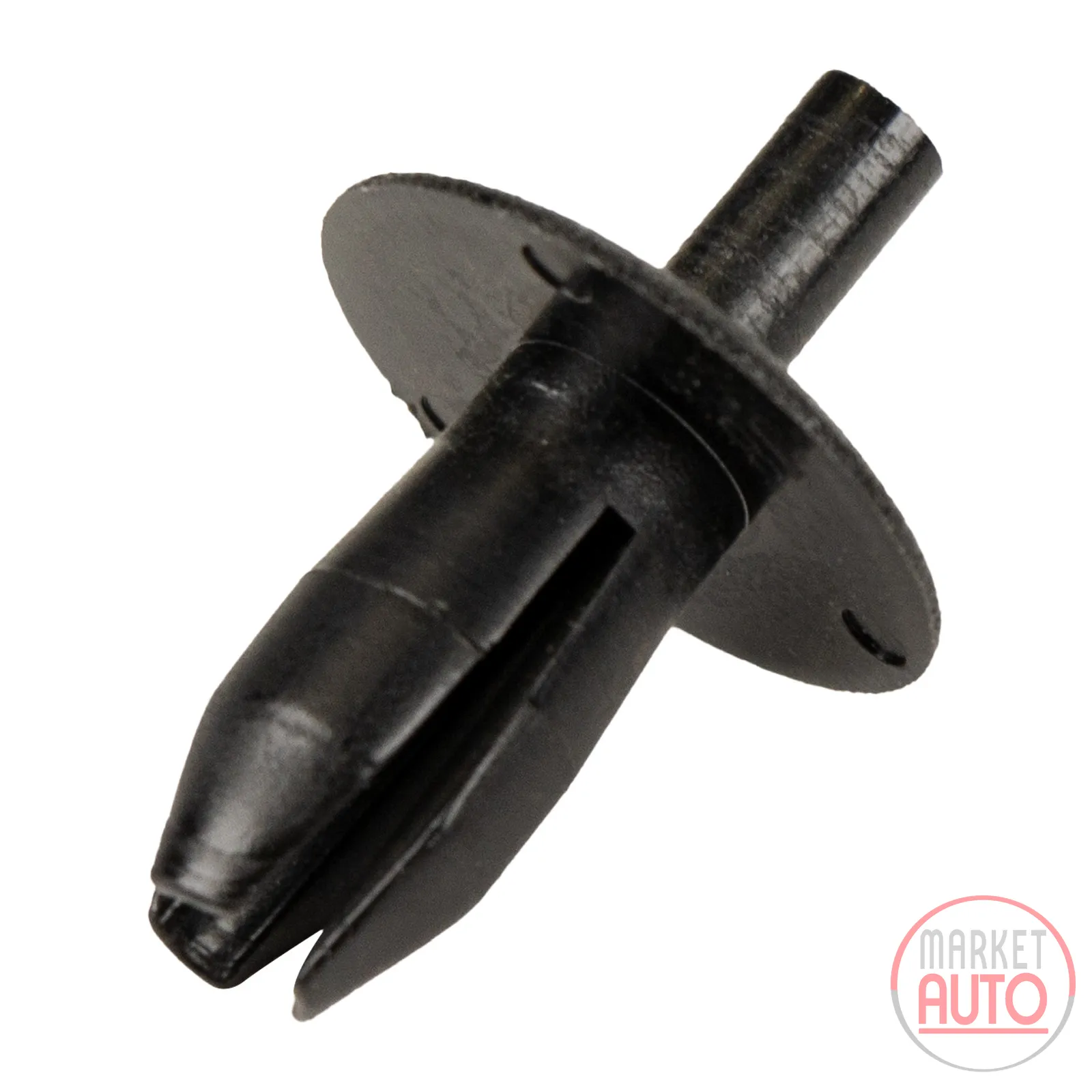 Klemmstück mit Stift Clips schwarz