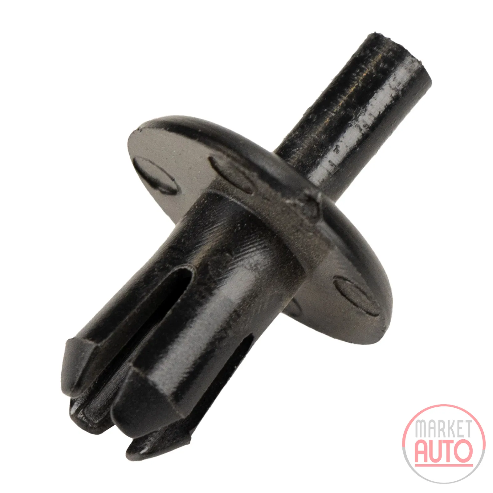Klemmstück mit Stift Clips schwarz