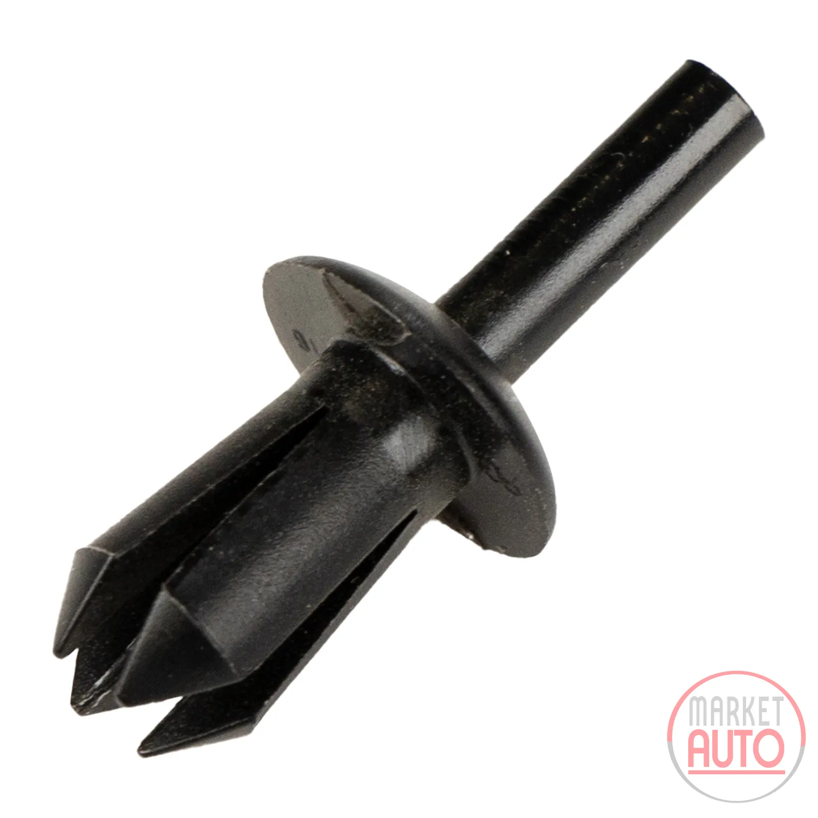 Klemmstück mit Stift Clips schwarz