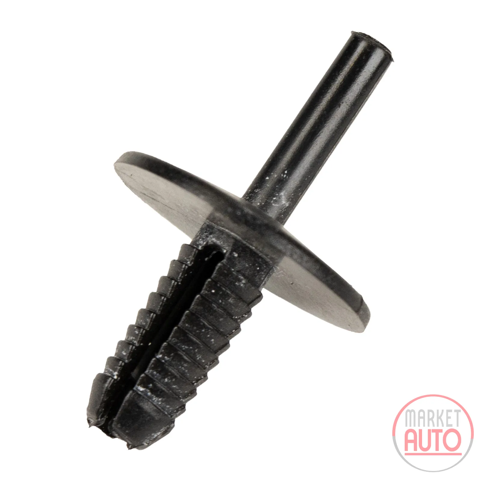 Klemmstück mit Stift Clips schwarz