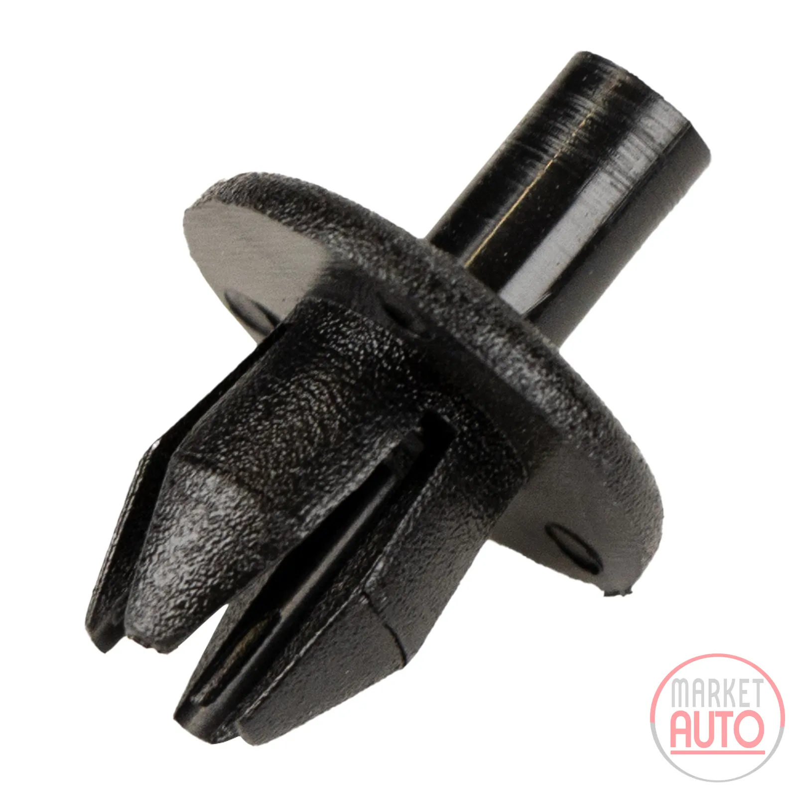 Klemmstück mit Stift Clips schwarz