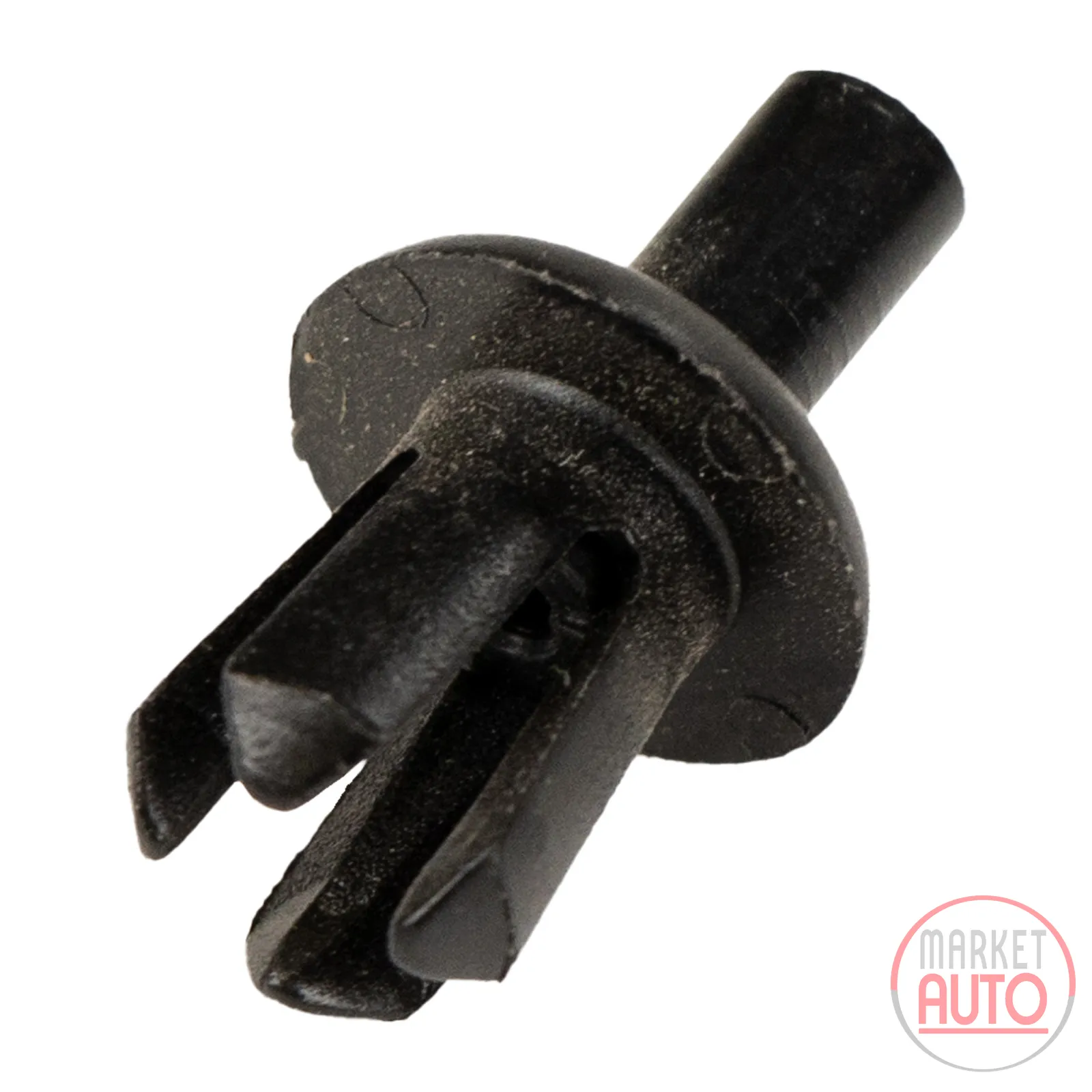 Klemmstück mit Stift Clips schwarz