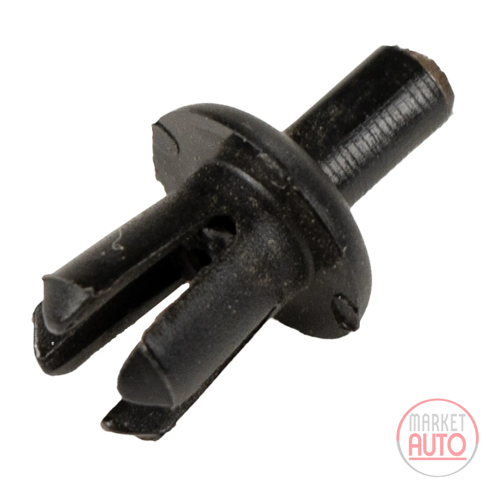 Klemmstück mit Stift Clips schwarz