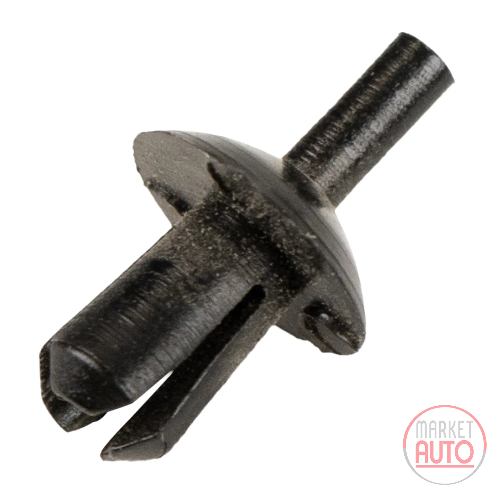 Klemmstück mit Stift Clips schwarz