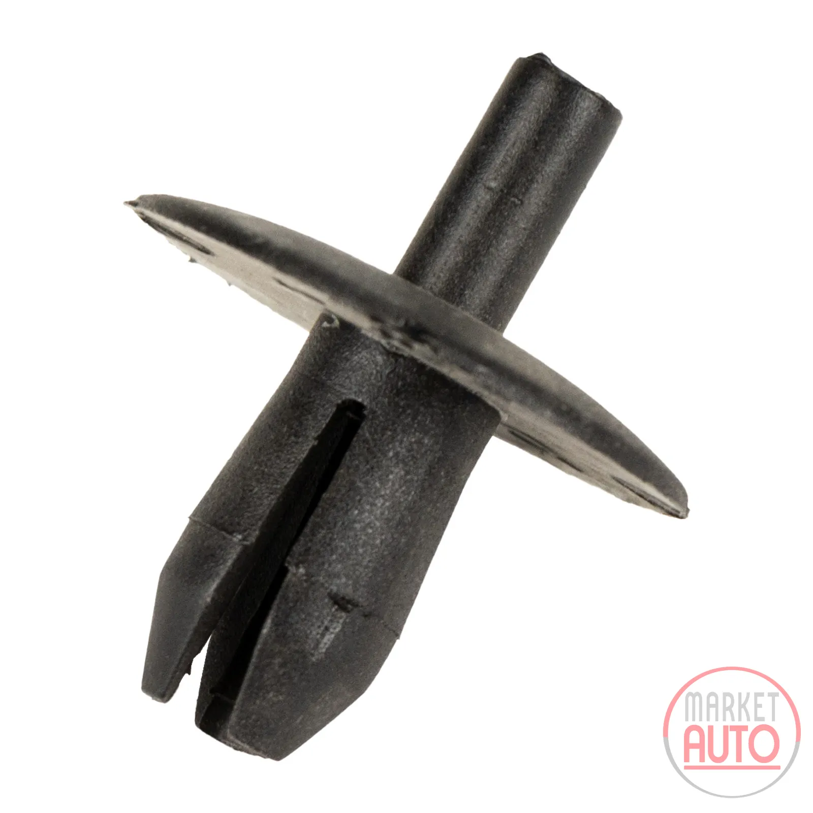 Klemmstück mit Stift Clips schwarz