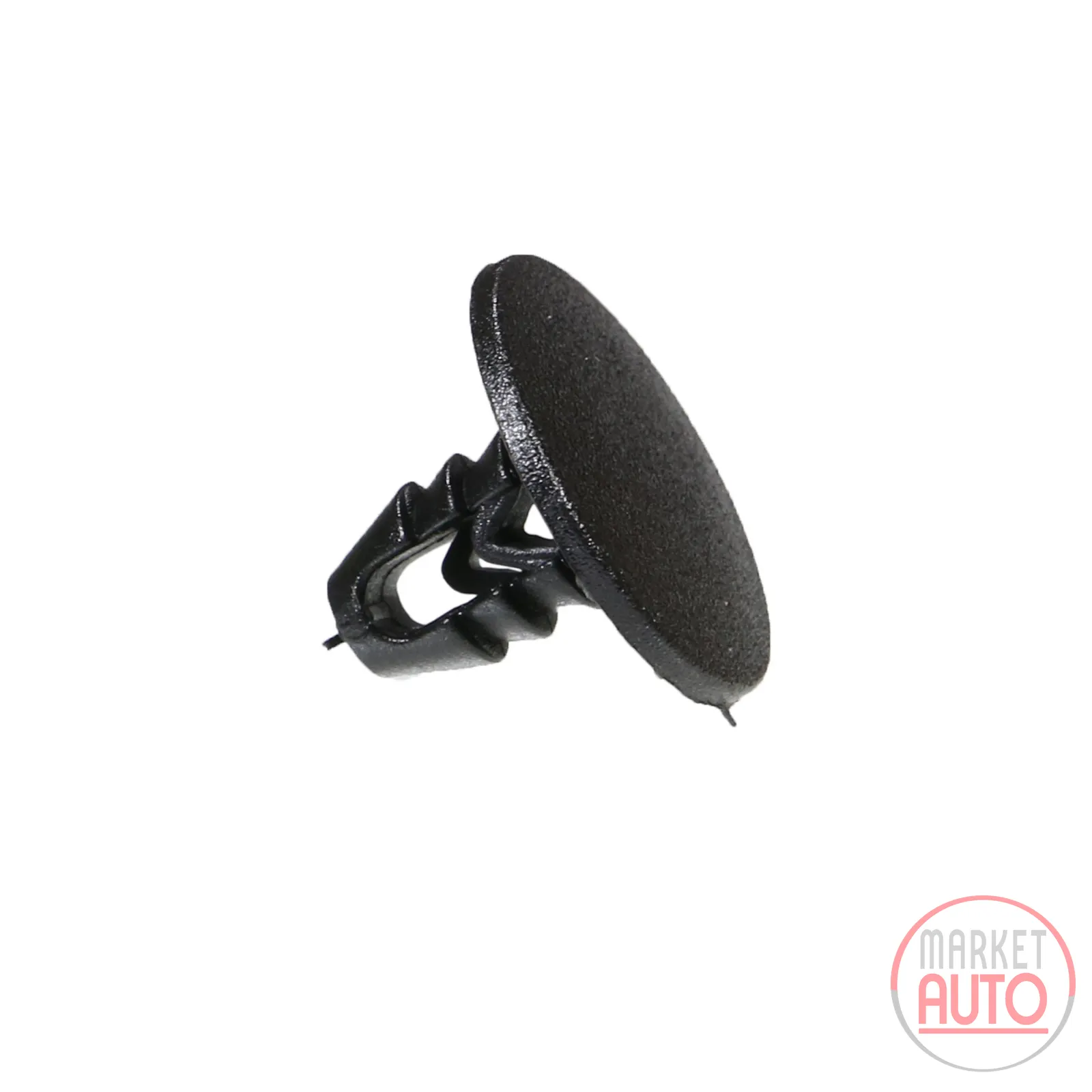 Knopf schwarz für Tür, Motorhaube, Verkleidung