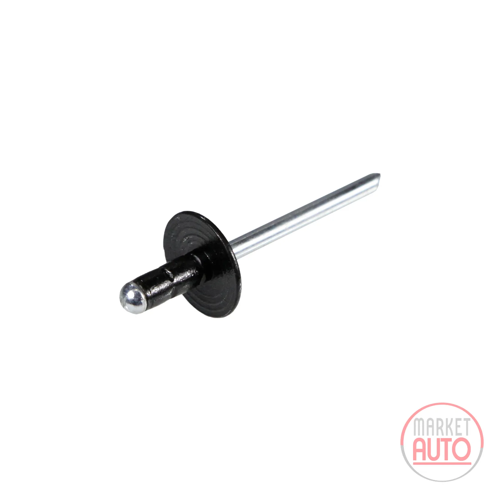 Niet aus Aluminium Ø 4,8 x 11, schwarz eloxiert