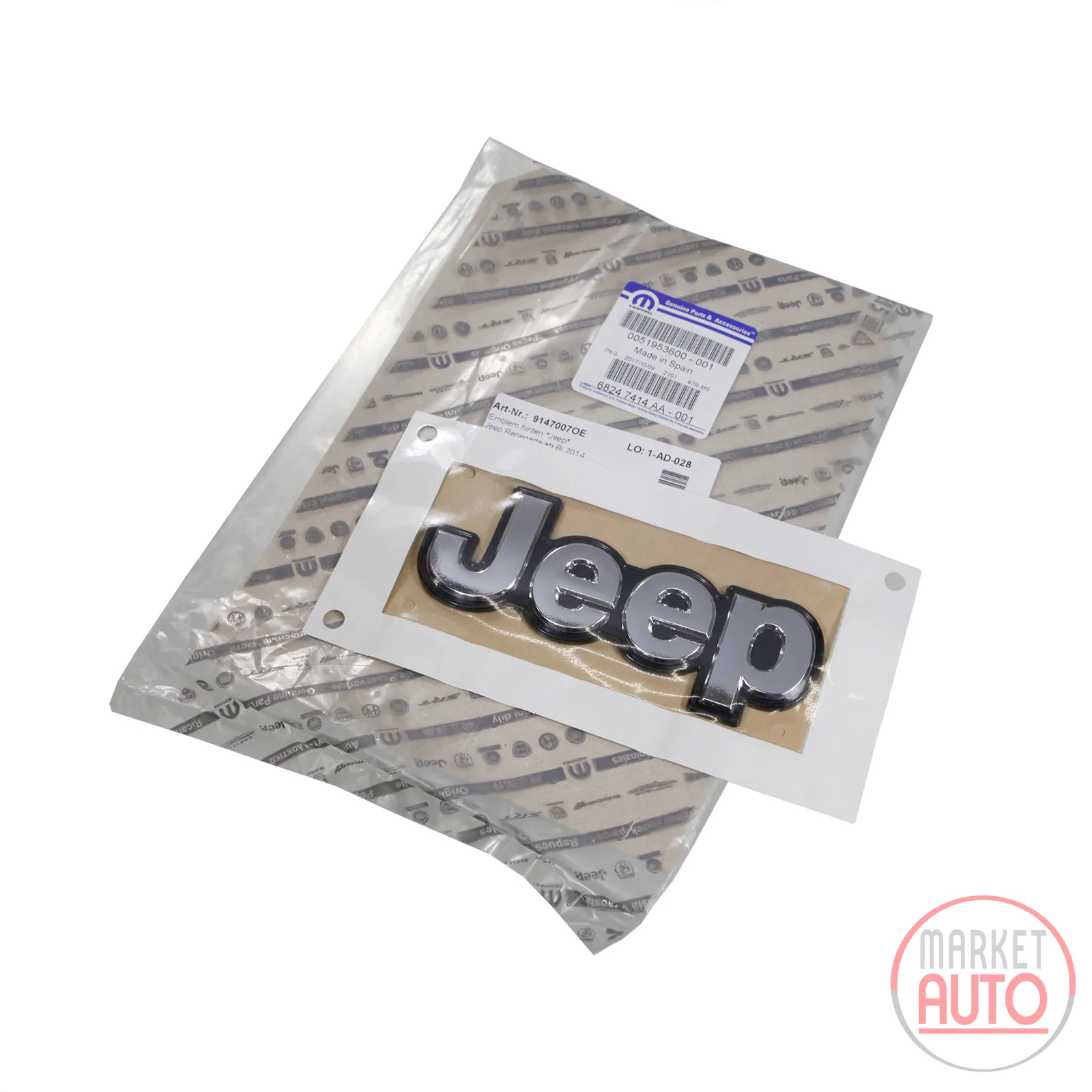 Emblem hinten *Jeep*