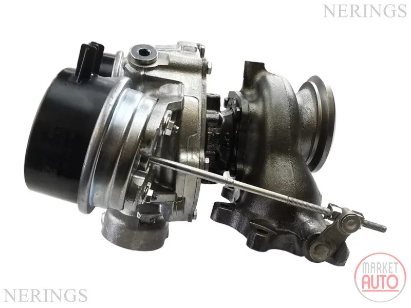 Twinturbo turbocharger remanufactured (BiTD large turbine (KKK)