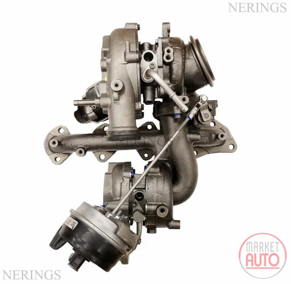 Twinturbo turbocharger Remanufactured (KKK)