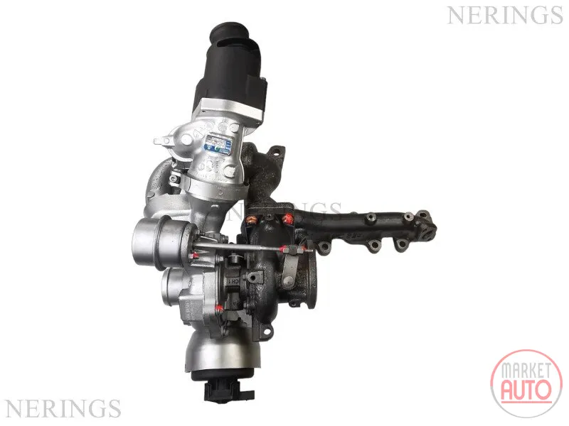 Twinturbo turbocharger Remanufactured (KKK)