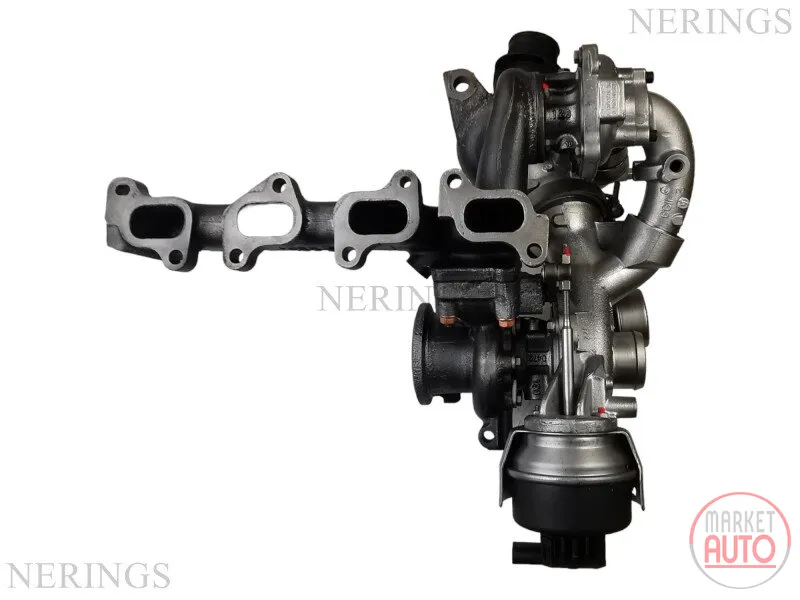 Twinturbo turbocharger Remanufactured (KKK)