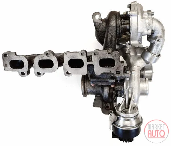 Twinturbo turbocharger Remanufactured (KKK)