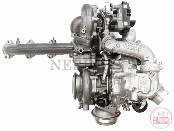 Biturbo turbocharger Remanufactured (KKK)