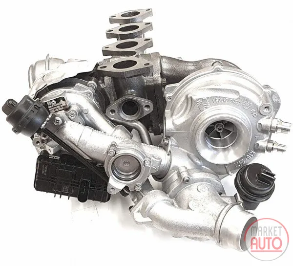 Twinturbo turbocharger Remanufactured (KKK)