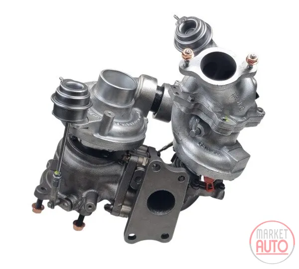 Turbocharger Remanufactured Upgrade Billet+Mounting Kit (GARRETT-TWIN) -NĒRINGS