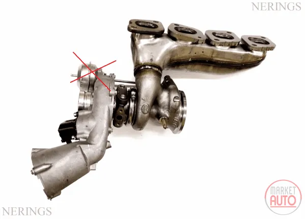 Turbocharger new without actuator (IHI) - NLMR