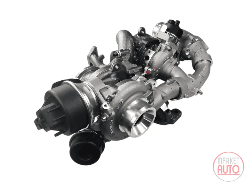Turbocharger new with billet compressor wheels (Short manifold)-NRGS