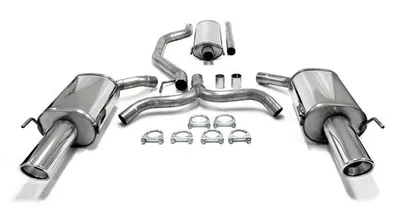 Duplex de acero inoxidable catback Opel