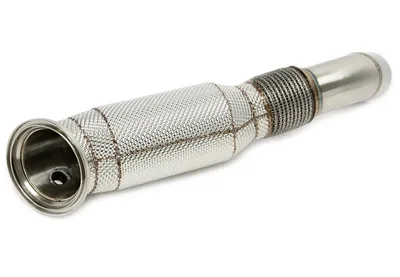 Tubería con escudo térmico y convertidor catalítico BMW