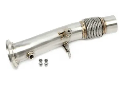 Tubería sin convertidor catalítico con tubo flexible BMW
