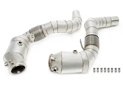 Tubería con convertidor catalítico y tubo flexible BMW