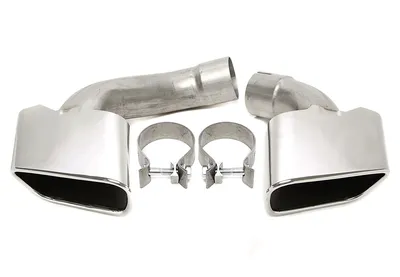 Trituración del tubo de escape BMW