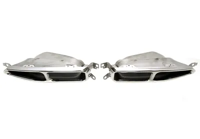 Trituración del tubo de escape BMW
