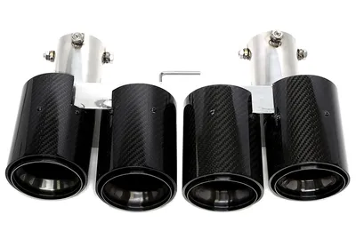 Trituración del tubo de escape BMW
